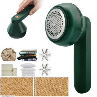 Rechargeable Lint Remover for Clothes & Furniture – Portable Fabric Shaver with USB Charging & Powerful Motor