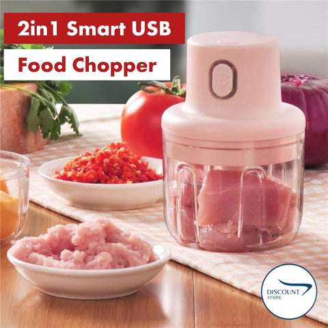 Housewives Mini Chopper – Portable Electric Food Processor for Kitchen (Garlic, Vegetables & Fruits)