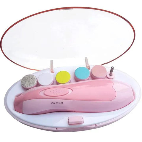 Electric Baby Nail Trimmer – Safe Gentle Nail File for Newborns & Toddlers (Quiet & Pain-Free Grooming Tool)