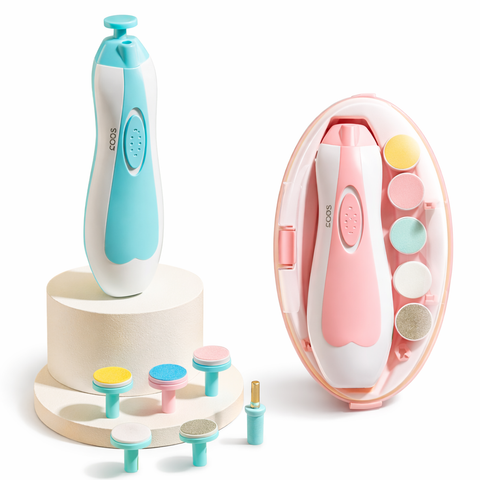 Electric Baby Nail Trimmer – Safe Gentle Nail File for Newborns & Toddlers (Quiet & Pain-Free Grooming Tool)