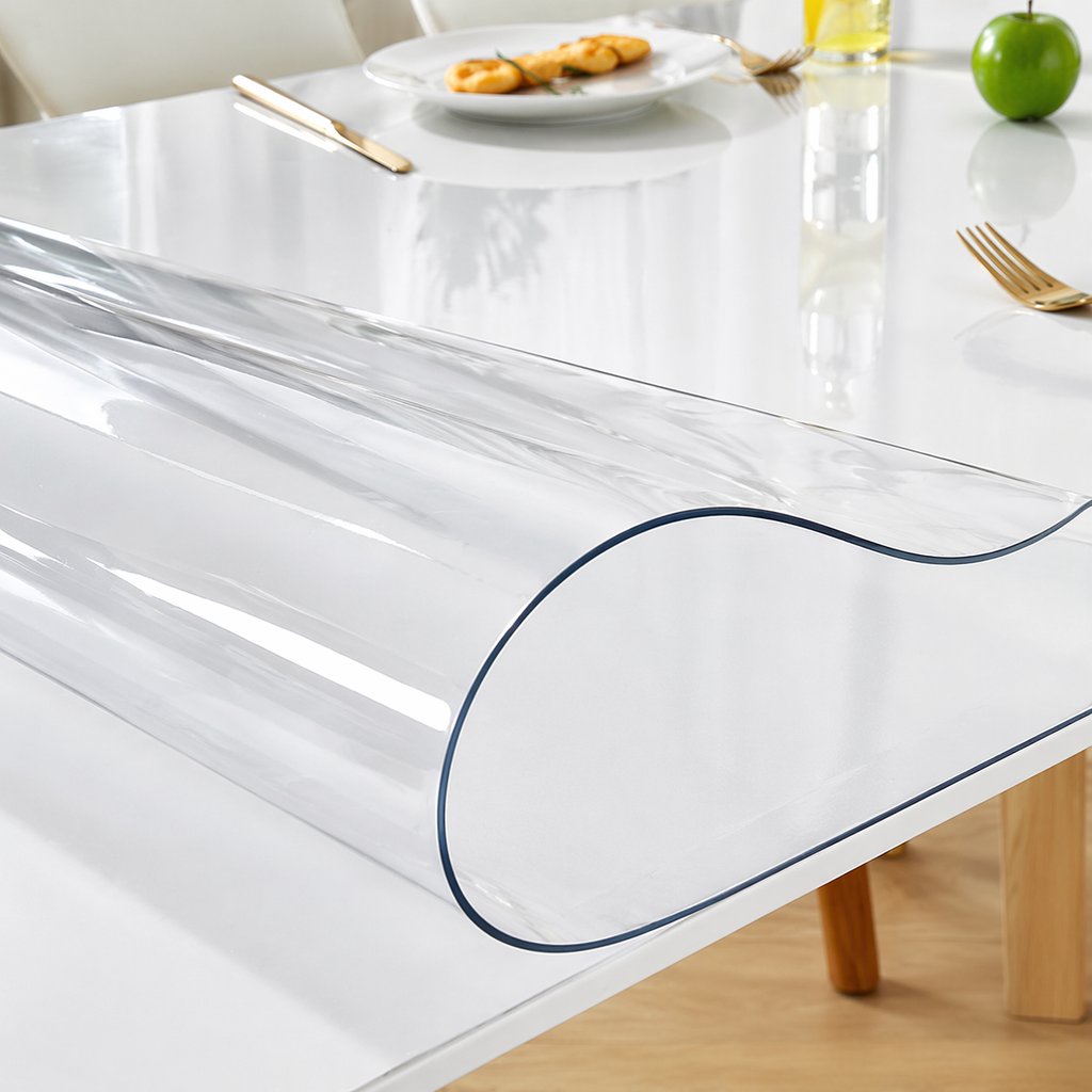 Premium Heat Resistant Transparent Table Protector Mat