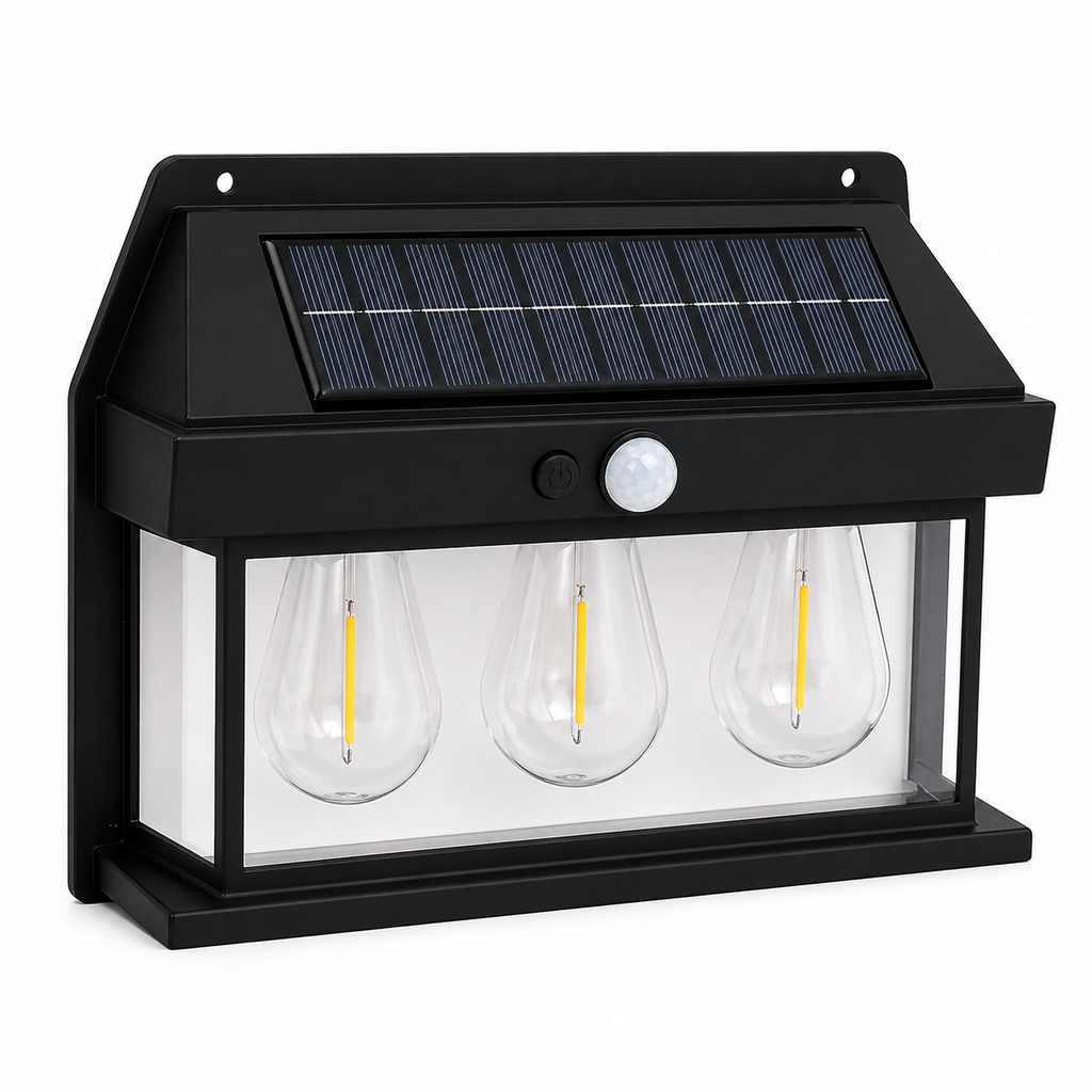 Solar Wall Light – Outdoor LED Motion Sensor Lamp