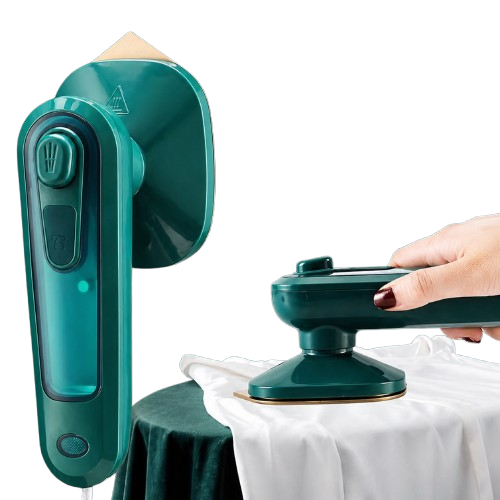 Portable Mini Steam Iron – Handheld Dry & Wet Iron