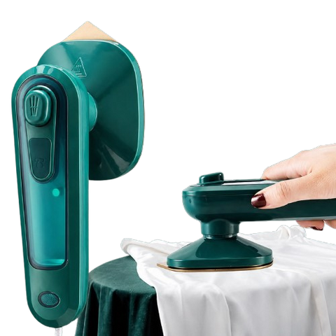 Portable Mini Steam Iron – Handheld Dry & Wet Iron