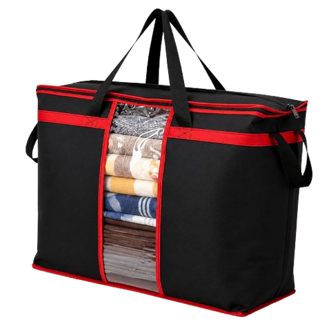 Foldable Storage Laundry Organizer Bag with Transparent Window