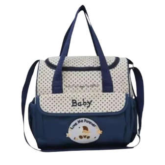 Unisex Large Baby Bag Pink 16x12 In – Spacious Waterproof Diaper Bag for Moms