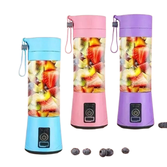 Rechargeable Portable Juicer Blender – USB Electric Smoothie Maker for Fruits, Shakes & Travel